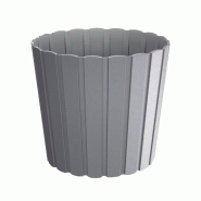 Prosperplast - Pot BOARDEE BASIC 2,2 L - 16,5x16,5x15 cm, gris pierre - gris plastique polypropylène ZA3228