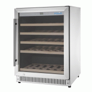 Rafraîchisseur à vin dessous de comptoir Série G inox 47 bouteilles GM627 Polar
