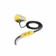 Vibrateur externe wacker neuson pour créer une surface de béton de parement de qualité