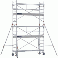 Échafaudage roulant acier ROLLSTAR 295 - Hauteur de travail : 7,00 m - DUARIB - 8330052 Échafaudage roulant acier ROLLSTAR 295 - Hauteur de travail : 7,00 m - DUARIB - 8330052