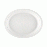 Assiettes Ø 26cm Canne à Sucre Couleur Naturelle 50un - 6621332