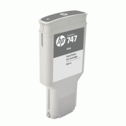 Cartouche d'encre HP 747 - Gris - 300ml - Compatible avec traceurs HP DesignJet Z6/Z9