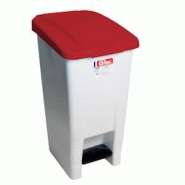 GILAC Poubelle à pédale économique 60 L, 80 L, 120 L - avec roues - 5 couleurs - 60 L - Rouge G618009 - rouge 3573678699533 GILAC Poubelle à pédale économique 60 L, 80 L, 120 L - avec roues - 5 couleurs - 60 L - Rouge G618009 - rouge 3573678699533