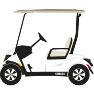 Golfette silencieuse, moteur électrique de 3,3 kW - Yamaha Drive2 PTVE AC