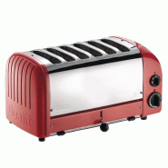 Grille-pain 6 tranches rouge Vario 60154 | Dualit - GD395_0