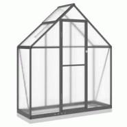 Helloshop26 - Serre tente abri plante fleur légumes avec cadre de base 169 x 58 x 202 cm aluminium anthracite 02_0044494 - 3000220179262 Helloshop26 - Serre tente abri plante fleur légumes avec cadre de base 169 x 58 x 202 cm aluminium anthracite 02_0044494 - 3000220179262