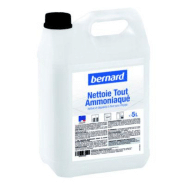 Nettoyant ammoniaqué Bernard pour usage professionnel 5 L Nettoyant ammoniaqué Bernard pour usage professionnel 5 L
