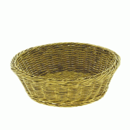 Panetière boulangerie polypro ronde "Antique" Ø29x9cm - par 6