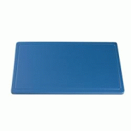 Plateau à découper bleu polyéthylène avec rainure ( poisson ) 50x30x4(h)cm - EMG-882382 Plateau à découper bleu polyéthylène avec rainure ( poisson ) 50x30x4(h)cm - EMG-882382