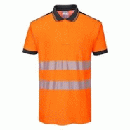Portwest - Polo manches courtes PW3 HV Orange / Noir Taille S - S textile 5036108287765 Portwest - Polo manches courtes PW3 HV Orange / Noir Taille S - S textile 5036108287765