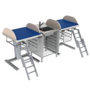 Table à langer pour handicapé - granberg  - électrique à hauteur variable - 332-082-13