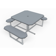Table de pique-nique Skagen HPL - 8101362 - Hags Table de pique-nique Skagen HPL - 8101362 - Hags