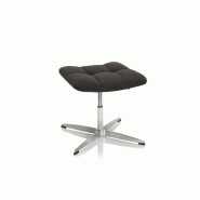 Tabouret / siège pivotant SARANTO tissu gris foncé hjh OFFICE - noir polyester 671005 Tabouret / siège pivotant SARANTO tissu gris foncé hjh OFFICE - noir polyester 671005