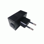 TRANSFORMATEUR LED AVEC PRISE 10-14 V - 9.8 W - NOIR