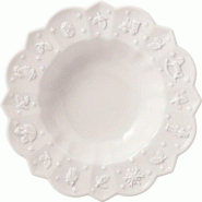 Villeroy & Boch VILLEROY ET BOCH Assiette creuse 23,5 cm Blanche - Toy’s Delight Royal Classic - blanc porcelaine 1486582700