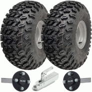 22x11.00-8 Utility ATV Quad Trailer Kit Wheels ALKO Axles Hitch Capacity 750kg 22x11.00-8 Utility ATV Quad Trailer Kit Wheels ALKO Axles Hitch Capacity 750kg