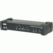 Aten cs1924m switch kvm double écran dp 1.2 + hdmi 2.0/usb- 4 ports 261925