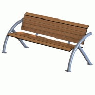 Banc public en bois buton industries bc 171 el Banc public en bois buton industries bc 171 el