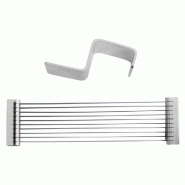 Bloc lames 4,8mm pour mandoline 36388 25x7x1cm inox