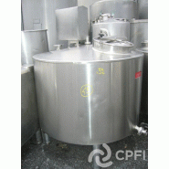 Cuve Serap 600 L - Année 1996 - Numéro de cuve CUV045 - Agitation décalée et tri-pâle Cuve Serap 600 L - Année 1996 - Numéro de cuve CUV045 - Agitation décalée et tri-pâle