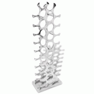 Décoshop26 - Casier range bouteilles étagère de rangement vin aluminium argenté 27 bouteilles DEC024274 - argenté 3000254608929 Décoshop26 - Casier range bouteilles étagère de rangement vin aluminium argenté 27 bouteilles DEC024274 - argenté 3000254608929
