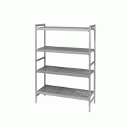 FERMOD Rayonnage modulaire en polymère 6611 Fermostock Longueur 2007 mm- 4 niveaux-profondeur 360 mm - 3617800118001
