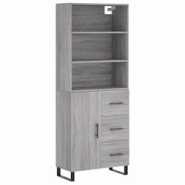 Helloshop26 - Buffet bahut commode armoire meuble de rangement organisateur cuisine salle de séjour salon haut sonoma 69,5 x 34 x 02_0035590 - 300021 Helloshop26 - Buffet bahut commode armoire meuble de rangement organisateur cuisine salle de séjour salon haut sonoma 69,5 x 34 x 02_0035590 - 300021