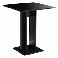 Helloshop26 - Table salle à manger cuisine salon carrée 78 cm noir 03_0006126 - 3000717899789 Helloshop26 - Table salle à manger cuisine salon carrée 78 cm noir 03_0006126 - 3000717899789