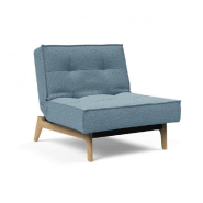 INNOVATION LIVING FAUTEUIL SPLITBACK EIK CONVERTIBLE LIT 90*115 CM PIEDS CHÊNE NATUREL TISSU MIXED DANCE LIGHT BLUE INNOVATION LIVING FAUTEUIL SPLITBACK EIK CONVERTIBLE LIT 90*115 CM PIEDS CHÊNE NATUREL TISSU MIXED DANCE LIGHT BLUE