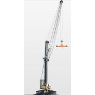 Lhm 800 grue portuaire mobile - liebherr - capacité de levage max 308t