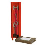 Matériel de secourisme - france neir - bloc armoire vide pour brancard plié en 4 124x27x25cm Matériel de secourisme - france neir - bloc armoire vide pour brancard plié en 4 124x27x25cm