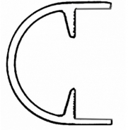 Profilés en pvc - prunier 042.406