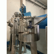 Réacteur en acier inoxydable 230 litres avec agitation et coquille d'occasion - référence                        :                         c6464