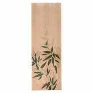 Sac sandwich papier motif Feel Green sans PFAS 12x4x35 cm - par 500