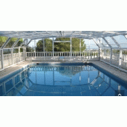 Abri piscine paris / télescopique / motorisé / en aluminium et polycarbonate