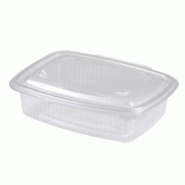 Barquettes charnières PP transarent hotty light 1000 ml (400 unités) - V01014/LT Barquettes charnières PP transarent hotty light 1000 ml (400 unités) - V01014/LT