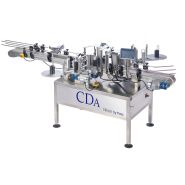 Étiqueteuse automatique Ninon By-Pass pour produits cylindriques - Étiquetage adhésif jusqu'à 120 produits/minute