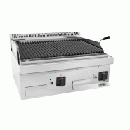 Grill à gaz en pierre de lave - 14 kW - Grille inclinable  - Mario 700 | GGM -GLGK800-E