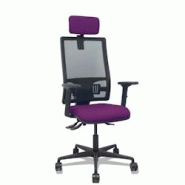 Piqueras y Crespo Silla Bormate asincro malla negra asiento bali morado brazos 2D ruedas 65mm cabecero regulable - violet multi-matériau 405ASM840B76 Piqueras y Crespo Silla Bormate asincro malla negra asiento bali morado brazos 2D ruedas 65mm cabecero regulable - violet multi-matériau 405ASM840B76