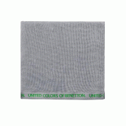 Benetton - Serviette 90X160Cm 380Gsm 100% Coton Velours Bleu Foncé avec Logo Neutral Be - bleu BE317