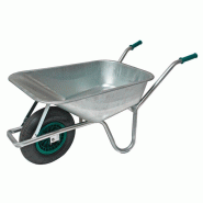 Brouette professionnelle 85 l galvanisée pneu ø 380 mm