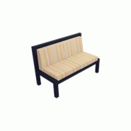 Canapé 2 places extérieur Alia Plein Air (Gris anthracite - Orchestra Chicago 7467) - aluminium CANAP2P-7016-7467-ORC Canapé 2 places extérieur Alia Plein Air (Gris anthracite - Orchestra Chicago 7467) - aluminium CANAP2P-7016-7467-ORC