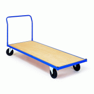 Chariot grand plateau 800kg - PLANORGA - 8MCXRF18T1N505