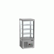 Comptoirs réfrigérés 80 litres modèles table top gris - PUPD80-GREY