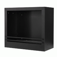 Divina Fire Cheminée au bioéthanol insert avec brûleur encastré 1,8 lt 58x28xH52 - noir 8055829980165