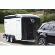Remorque fourgon en aluminium avec porte latérale DEBON C500XL ROADSTER - PTAC : 2600 Kg - RC_HK133015-18