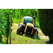 Tracteur agricole à roues avant directrices de 75,3 et 98 cv pour travaux en montagne - pasquali orion mt