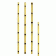 VASCELLA Pailles papier décor bambou ø 6 x 200 mm (2400 unités) - jaune papier V123206 VASCELLA Pailles papier décor bambou ø 6 x 200 mm (2400 unités) - jaune papier V123206