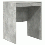 VidaXL Bureau Gris béton 60 x 50 x 76 cm Modèle Azur Classique - 869413