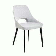 AC ANGEL CERDA Angel Cerdá Chaise en tissu gris 4101C 50 x 50 x 81 - gris textile 8435631017110 AC ANGEL CERDA Angel Cerdá Chaise en tissu gris 4101C 50 x 50 x 81 - gris textile 8435631017110